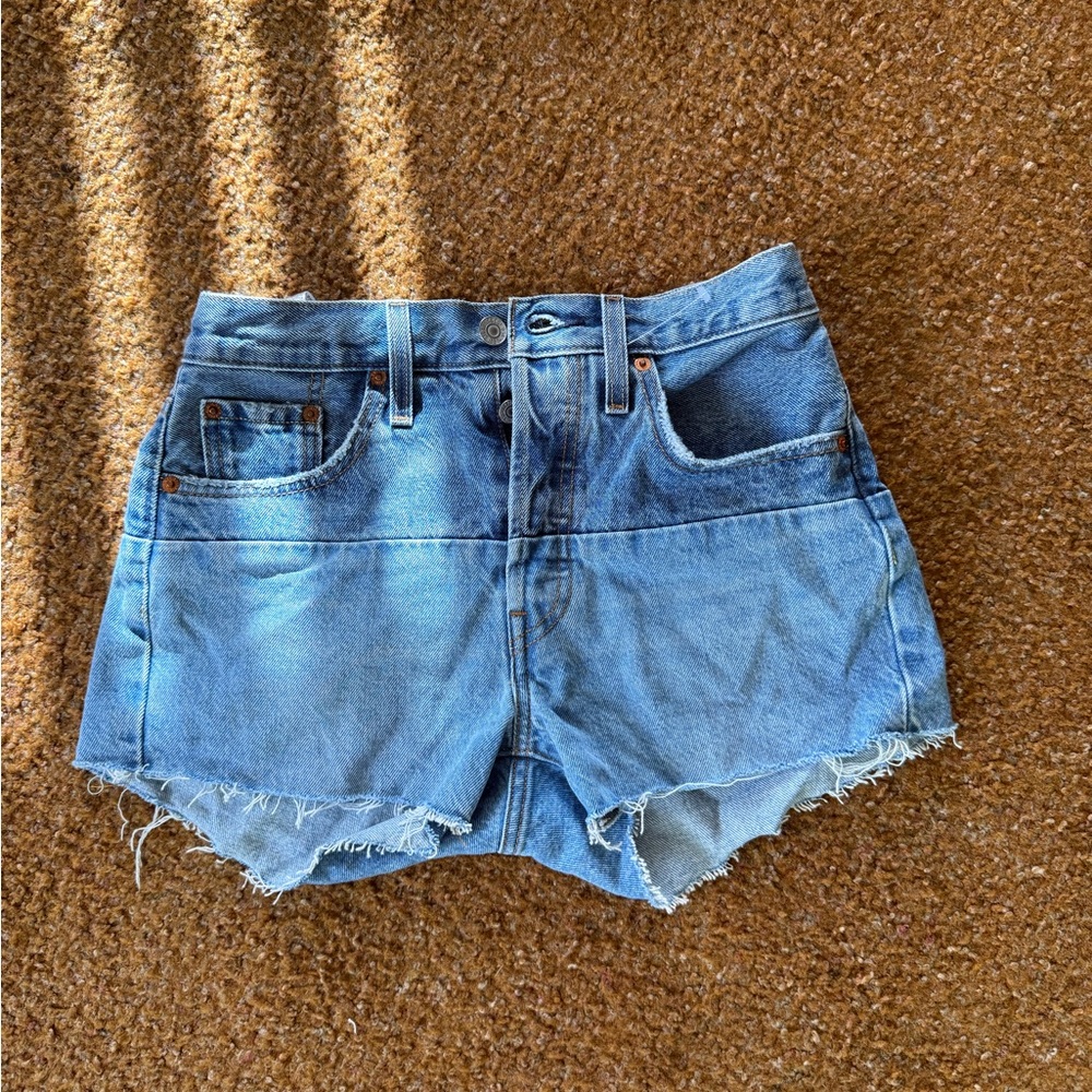 Blue Denim Women's Shorts